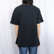 画像3: 90's POLO SPORT Ralph Lauren USA製 ロゴプリントTシャツ BLACK XL (3)