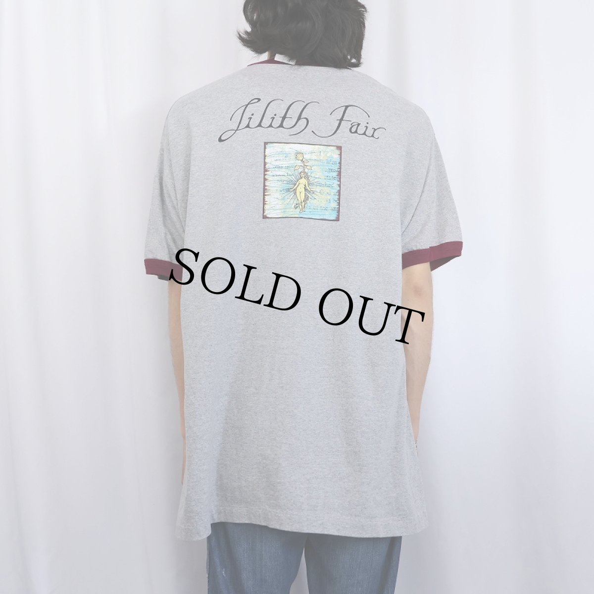 画像4: 90's Lilith Fair CANADA製 ミュージックフェスティバル プリントリンガーTシャツ XL (4)