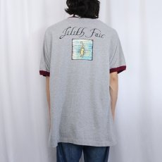画像4: 90's Lilith Fair CANADA製 ミュージックフェスティバル プリントリンガーTシャツ XL (4)