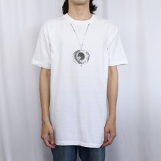 画像2: 80〜90's Collegiate Pacific USA製 ペンダントデザイン プリントTシャツ XL  (2)