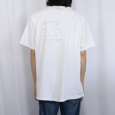 画像3: 90's The Three Stooges USA製 "moe" アートパロディ コメディアンプリントTシャツ XL (3)