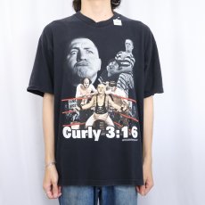 画像2: 90's The Three Stooges USA製 コメディアンプリントTシャツ BLACK XL (2)