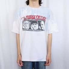 画像2: 2000's The Three Stooges コメディアンプリントTシャツ L (2)