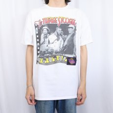 画像2: 90's Touch Tone USA製 "The Three Stooges" コメディアンプリントTシャツ XL (2)