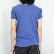 画像3: 60's Russell Southern USA製 "STEINDLER" フロッキープリントTシャツ L (3)