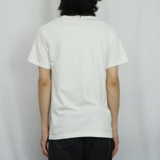 画像3: 90's PLIMOTH PLANTATION CRAFTS CENTER USA製 プリントTシャツ M (3)