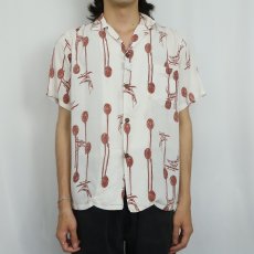 画像2: 50's Tropicana HAWAII製 総柄 ハワイアンシャツ M (2)