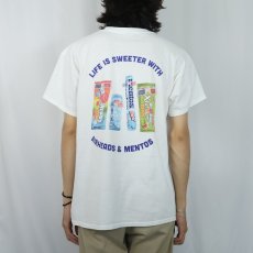 画像4: AIR HEADS × mentos お菓子プリントTシャツ L (4)