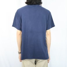 画像3: Morton Salt "DONT BE A SALTY BITCH" 塩メーカー プリントTシャツ NAVY (3)