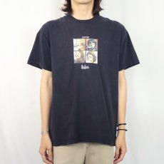 画像2: THE BEATLES "LET IT BE" ロックバンドプリントTシャツ BLACK L (2)
