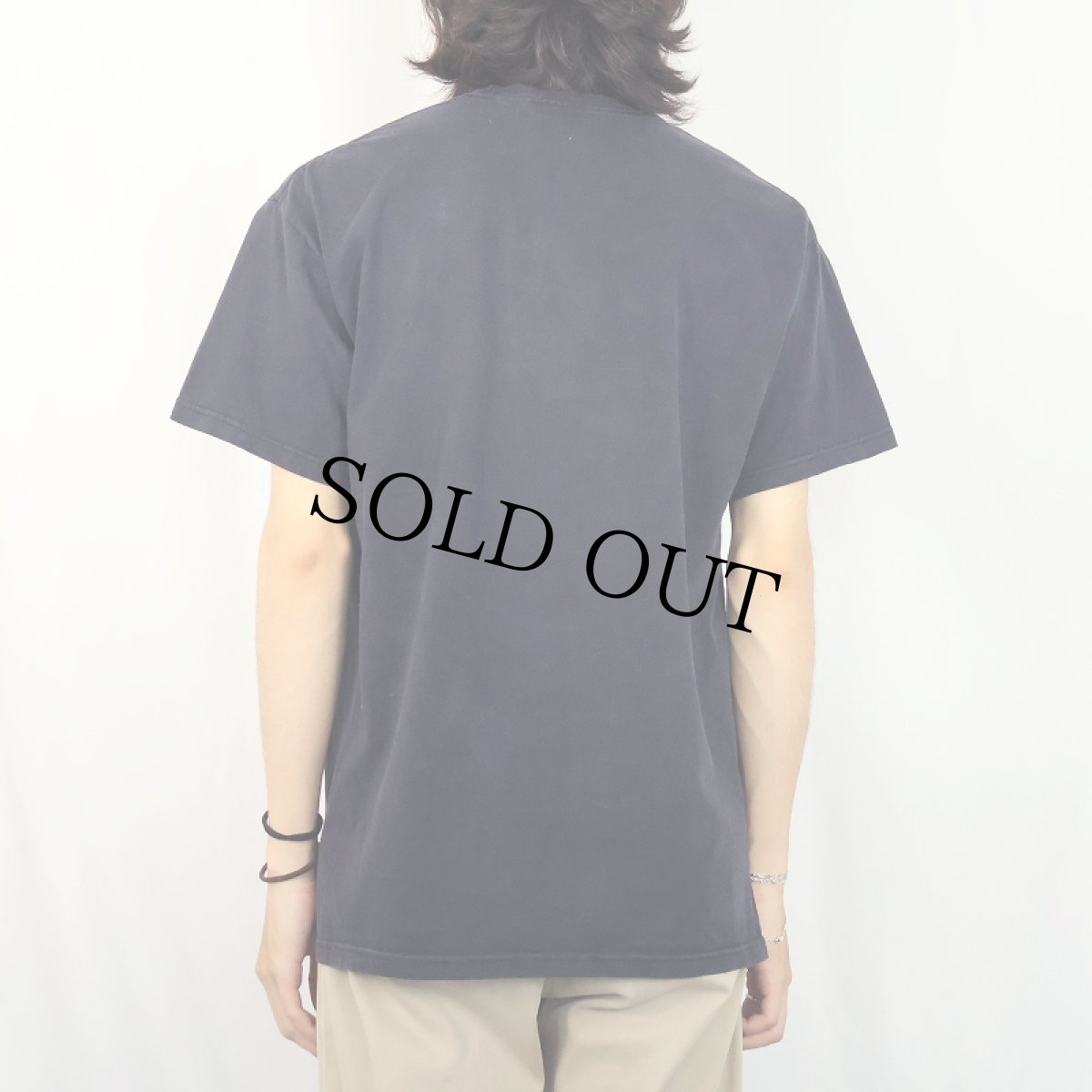 画像3: THE BEATLES "LET IT BE" ロックバンドプリントTシャツ BLACK L (3)