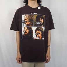 画像2: 2000's THE BEATLES "LET IT BE" ロックバンドプリントTシャツ (2)