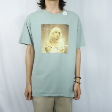画像2: Billie Eilish "Happier Than Ever" ミュージシャンプリントTシャツ L (2)
