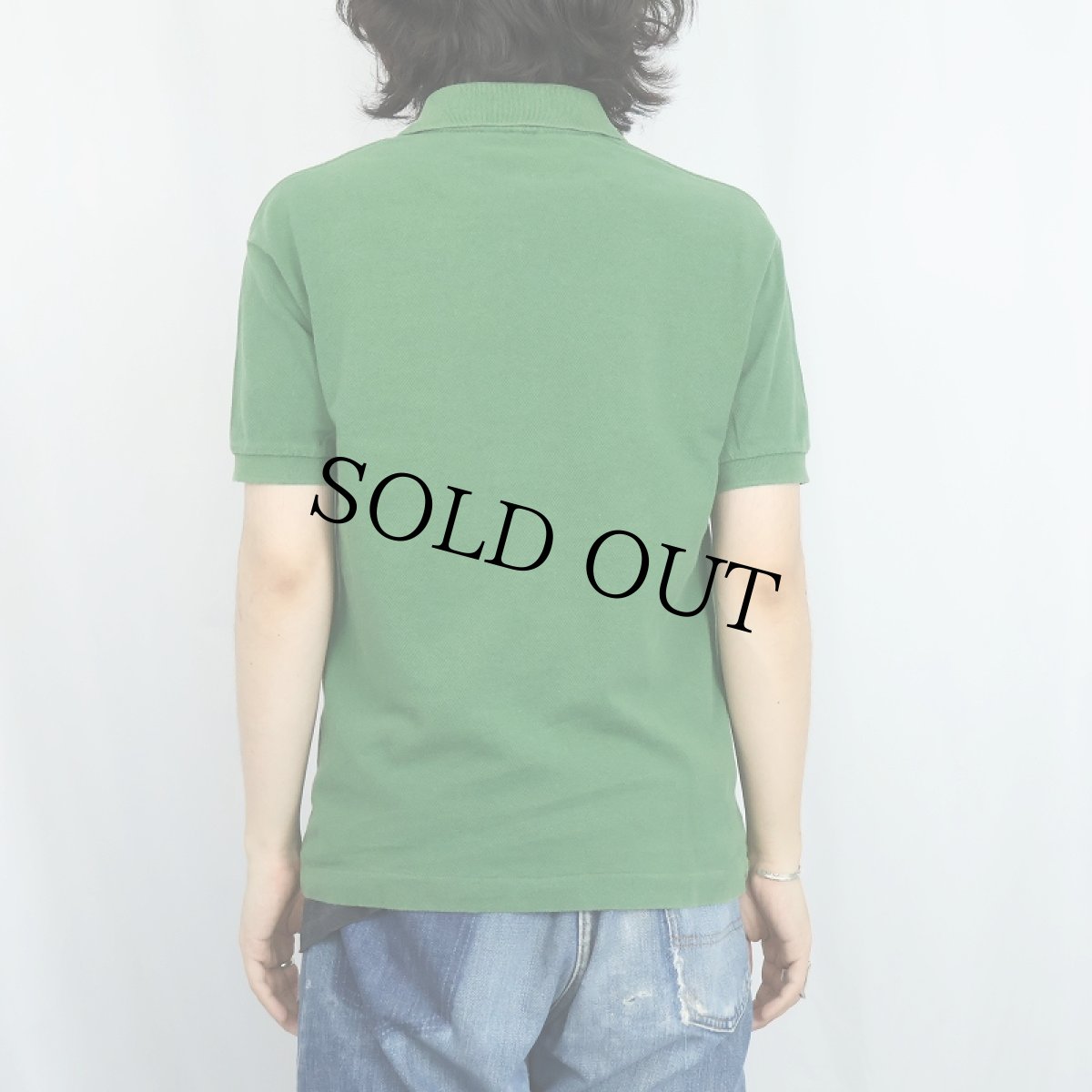 画像3: 70〜80's CHEMISE LACOSTE FRANCE製 ロゴワッペンポロシャツ SIZE 3 (3)