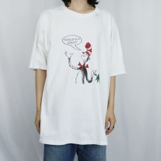 画像2: "Marijuana,is GREAT!" Dr.Seuss キャラクターパロディプリントTシャツ XL (2)