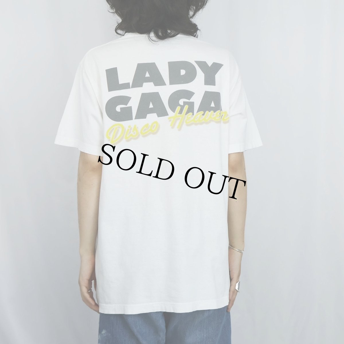 画像4: LADY GAGA "Disco Heaven" ミュージシャンプリントTシャツ XL (4)