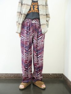 画像2: 90's ZUBAZ ゼブラ柄 コットンイージーパンツ XL (2)