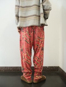 画像3: 90's ZUBAZ 総柄 コットンイージーパンツ  (3)