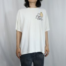 画像3: 90's The Adventures of Tintin "EXPLORERS ON THE MOON" キャラクタープリントTシャツ XL (3)