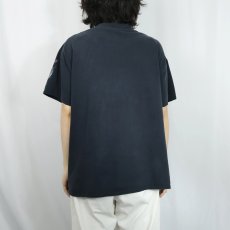 画像3: LIQUID BLUE スカル 大判プリントTシャツ BLACK XL (3)