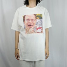 画像2: DWIGHT CLAW "Dwight Schrute" 飲料メーカー 俳優パロディプリントTシャツ L (2)