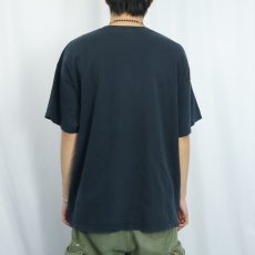 画像3: Alice in Wonderland "Cheshire Cat" 映画プリントTシャツ BLACK XL (3)