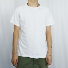 画像2: 70〜80's FRUIT OF THE LOOM USA製 無地Tシャツ XL (2)