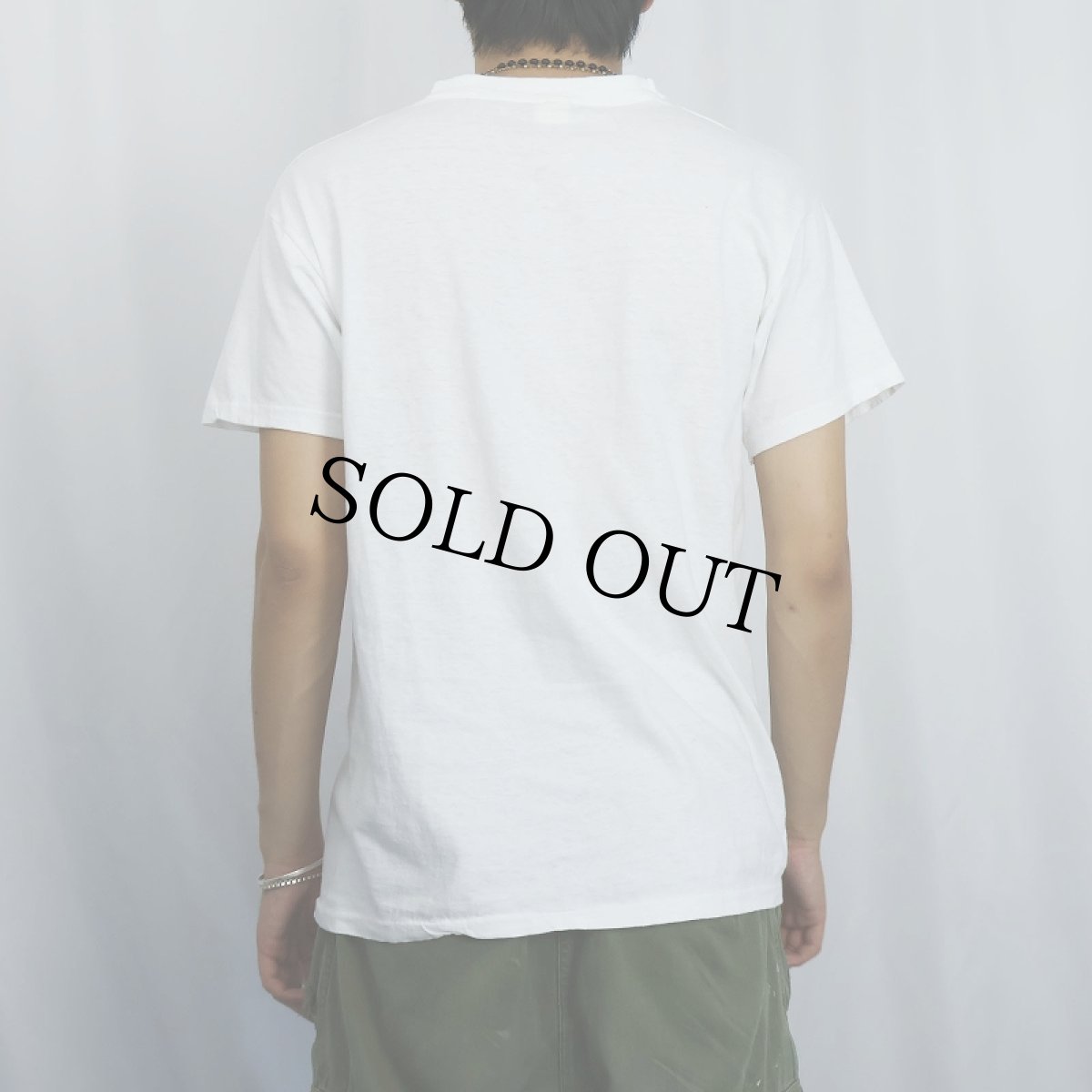 画像3: 70〜80's FRUIT OF THE LOOM USA製 無地Tシャツ XL (3)