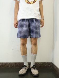 画像2: 90's Eddie Bauer EBTEK チェック柄 コットンショーツ W33 (2)