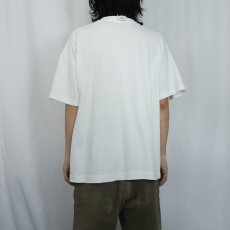画像3: 90's Philips Cassettes & Accessoires 電機メーカーイラストプリントTシャツ XXL (3)