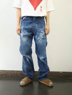 画像1: 60's WASHINGTON DEE CEE デニムペインターパンツ W29 (1)