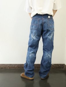 画像2: 60's WASHINGTON DEE CEE デニムペインターパンツ W29 (2)