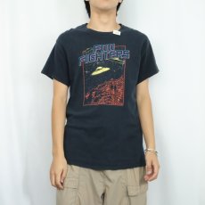 画像3: Foo Fighters ロックバンドツアープリントTシャツ BLACK M (3)