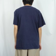 画像3: 90's〜 Disney "Donald Duck" キャラクタープリントTシャツ NAVY   (3)