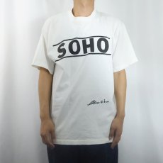 画像3: 90's USA製 "SOHO" プリントTシャツ XL (3)