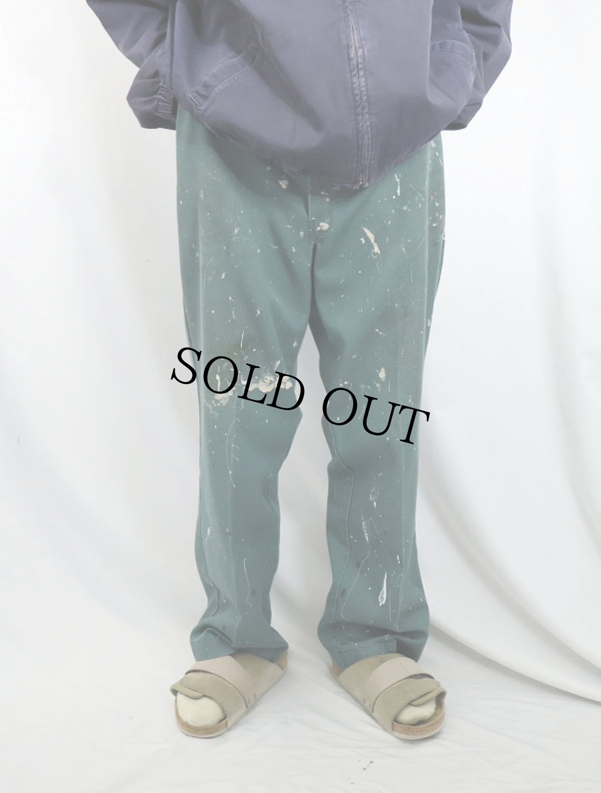 画像3: 80's Dickies USA製 ペンキペイント ワークパンツ W36 (3)