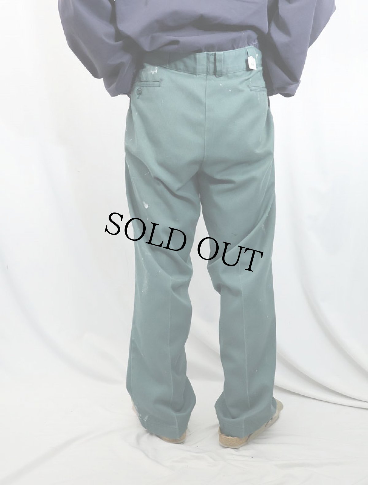 画像4: 80's Dickies USA製 ペンキペイント ワークパンツ W36 (4)