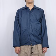画像2: 70's Pla-Jac by Dunbrooke USA製 ナイロンコーチジャケット NAVY (2)