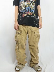 画像2: Abercrombie&Fitch コットンカーゴパンツ L (2)