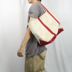 画像2: 80's L.L.Bean "BOAT AND TOTE" キャンバストートバッグ LARGE (2)
