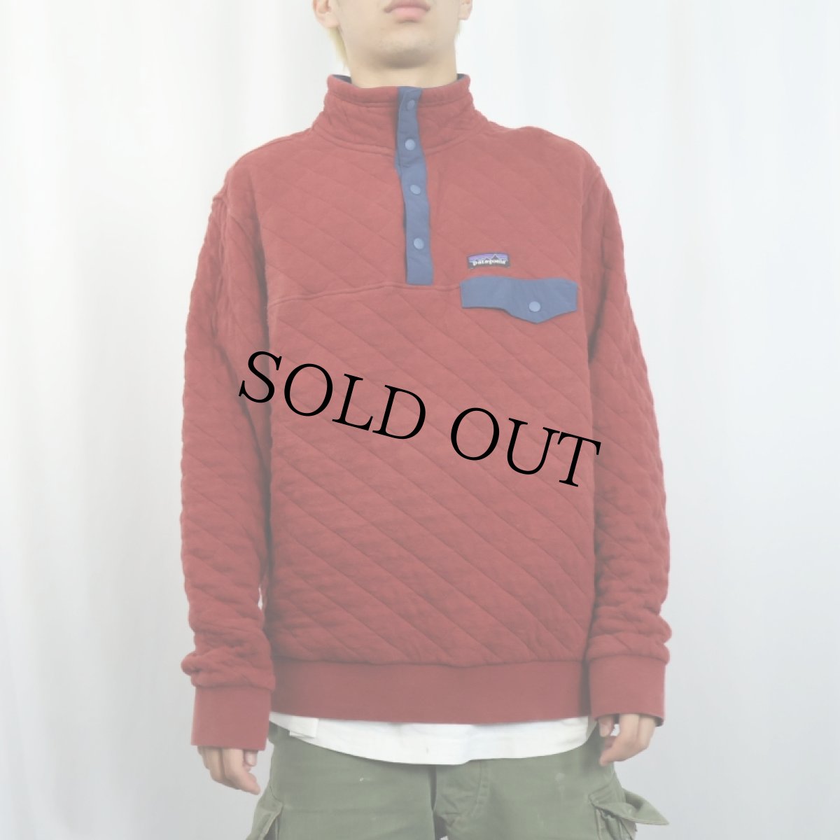 画像2: 2018AW Patagonia ORGANIC COTTON キルトスナップT L (2)