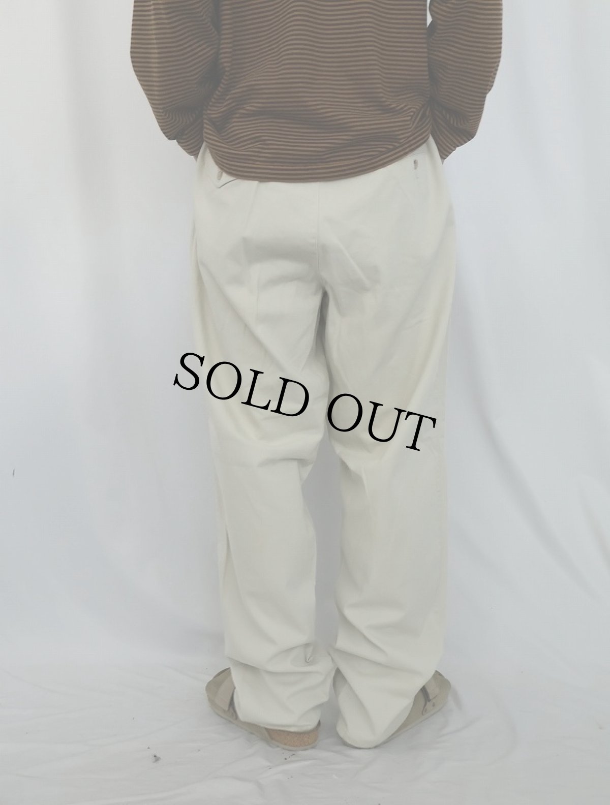 画像3: 90's POLO Ralph Lauren USA製 2タックチノトラウザーズ W34 (3)