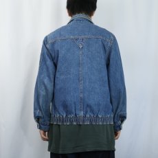 画像3: 70's Lee チェック柄ライナー デニムジャケット  (3)