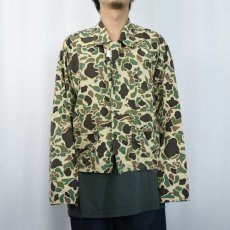 画像2: 70's REDHEAD ダックハンターカモ柄 ハンティングジャケット XL (2)
