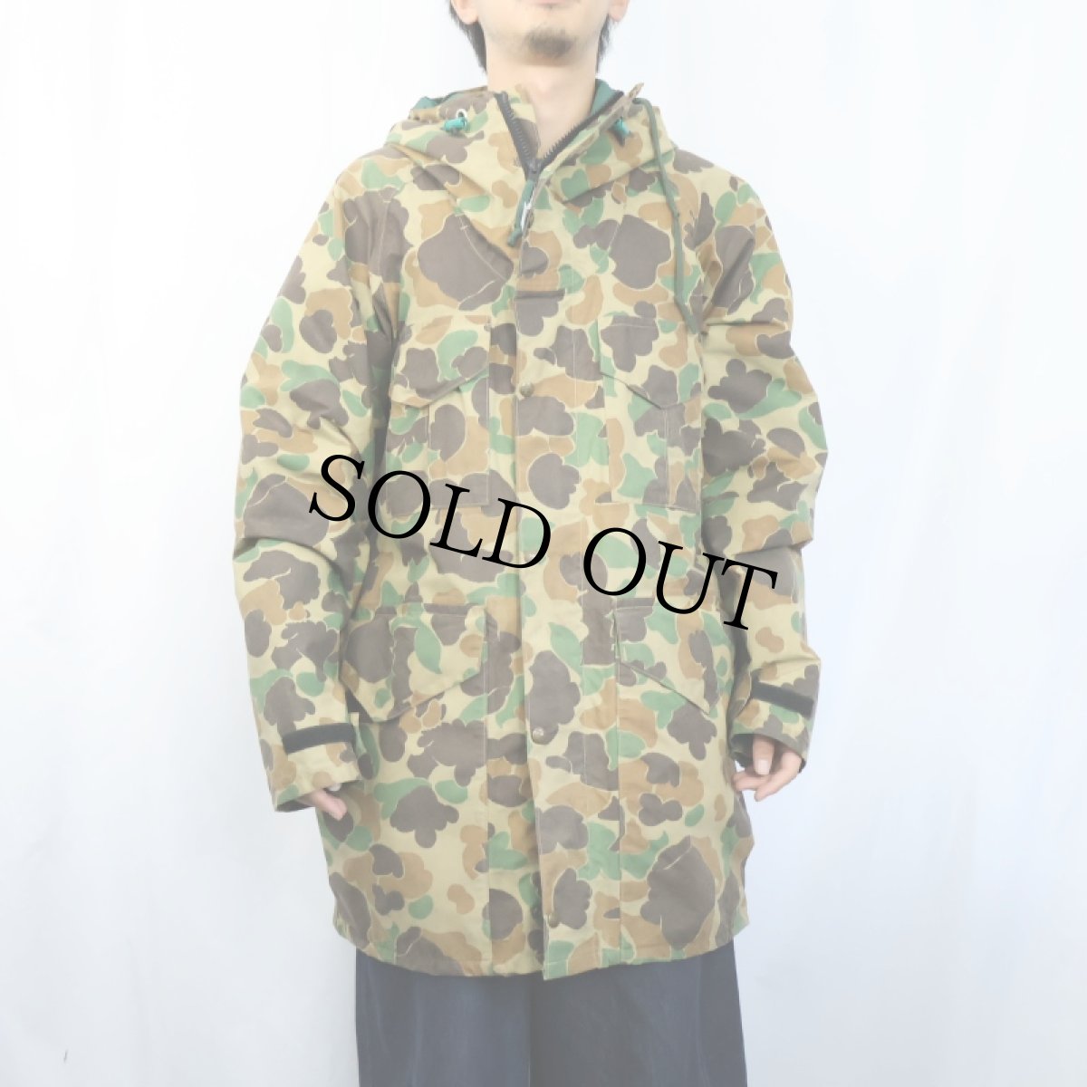 画像2: 70's〜 Early Winters ウッドランドカモ柄 GORE-TEX マウンテンパーカー XL (2)