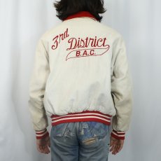 画像4: 60's College Bowl, Inc. "3rd District B.A.C." 中綿入り コーデュロイスタジャン  (4)