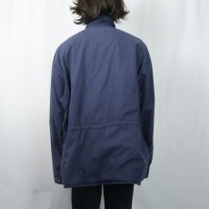 画像3: 90's POLO SPORTING GOODS by RALPH LAUREN コットンマウンテンパーカー NAVY L (3)