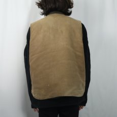 画像3: Carhartt 中綿入り コットンダックベスト  (3)