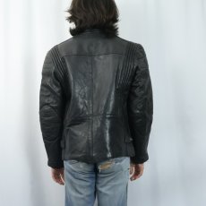 画像3: 70's シングルライダースジャケット SIZE52 (3)