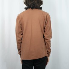 画像3: 90's TOWN CRAFT 無地フェード ポケットTシャツ L (3)